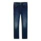 Jeans uomo a 5 tasche in cotone Sud  Med denim w2 vista frontale