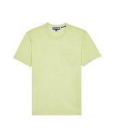 Men Solid Organic cotton T-shirt Natural Colors Macaroon front view