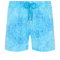 Men Stretch Short Swim Shorts Urchins Horizon front view