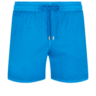 Bañador ultraligero y plegable de color liso para hombre Hawaii blue vista frontal