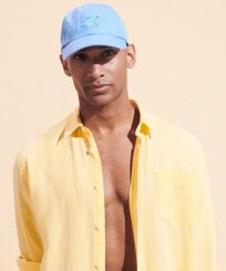 Unisex Cap Solid Earthenware front worn view