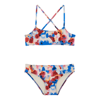 Girls Two Pieces Swimsuit Flowers in the Sky Palace front view