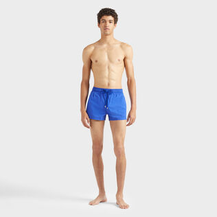 Men Short Swim Shorts Jacquard Turtles Marrakech front worn view