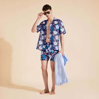 Men Tropical Turtles Total Look  vista frontal
