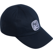 Unisex Cap Solid - Vilebrequin x Ines de la Fressange Navy front view