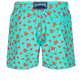 Bañador con bordado Micro Ronde Des Tortues para hombre - Edición Limitada Lazulii blue vista trasera