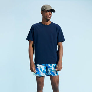 Bañador con estampado Shark All Around para hombre Thalassa detalles vista 1