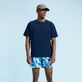 Bañador con estampado Shark All Around para hombre Thalassa detalles vista 1