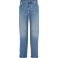 男士 Tropical Turtles 五口袋牛仔长裤 Light denim w3 正面图