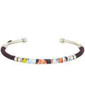 Unisex Fish Family Silver Zanzibar Bracelet - Vilebrequin x Gas Bijoux Thalassa vista frontale