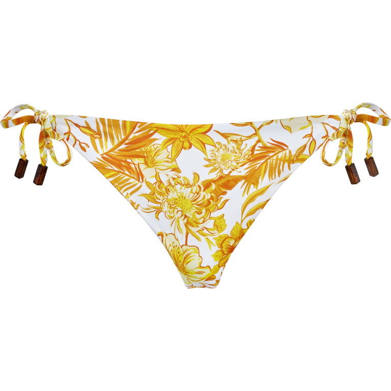 Tahiti Flowers Mini-bikinihose Für Damen - Flore - Gelb - Größe XS - Vilebrequin