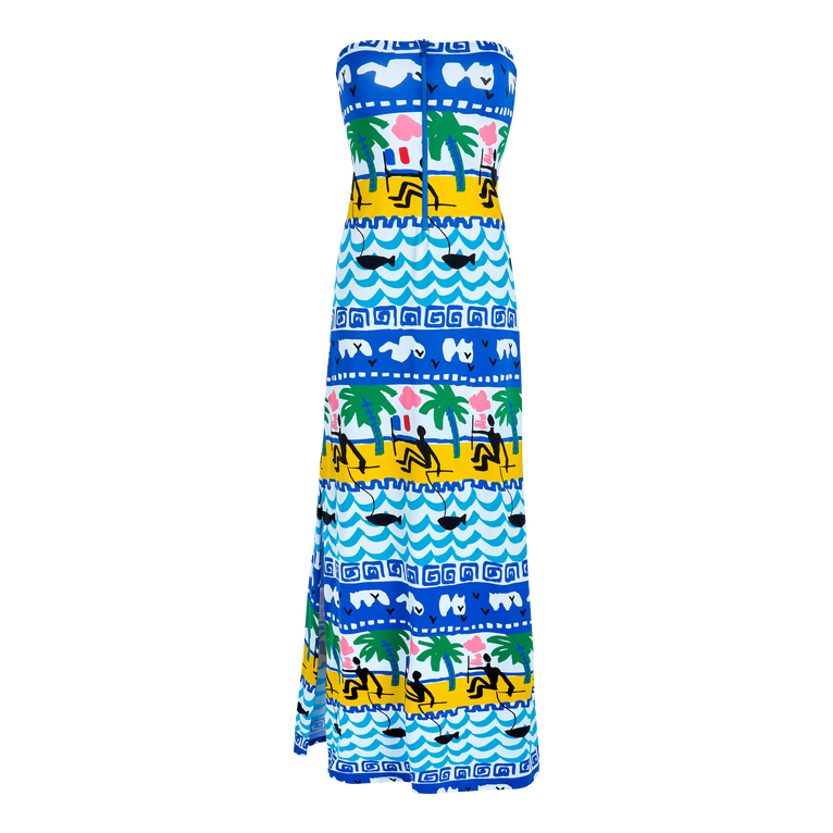 Vilebrequin Women Long Bustier Dress La Mer - Limited Edition - Dress - Cassy - White - Size XXS