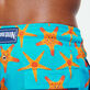 Costume da bagno uomo elasticizzato Starfish Dance Blu curacao dettagli vista 3