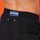 Bañador de color liso para hombre Azul marino detalles vista 3