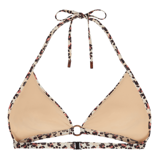 Top bikini donna all'americana Turtles Leopard Straw vista posteriore