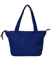 Mini borsa da spiaggia Blu nettuno vista frontale