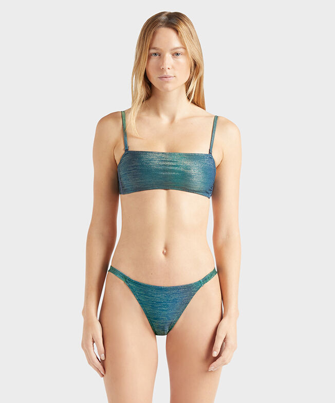 Women Bra-Style Bikini Top Rainbow | Vilebrequin