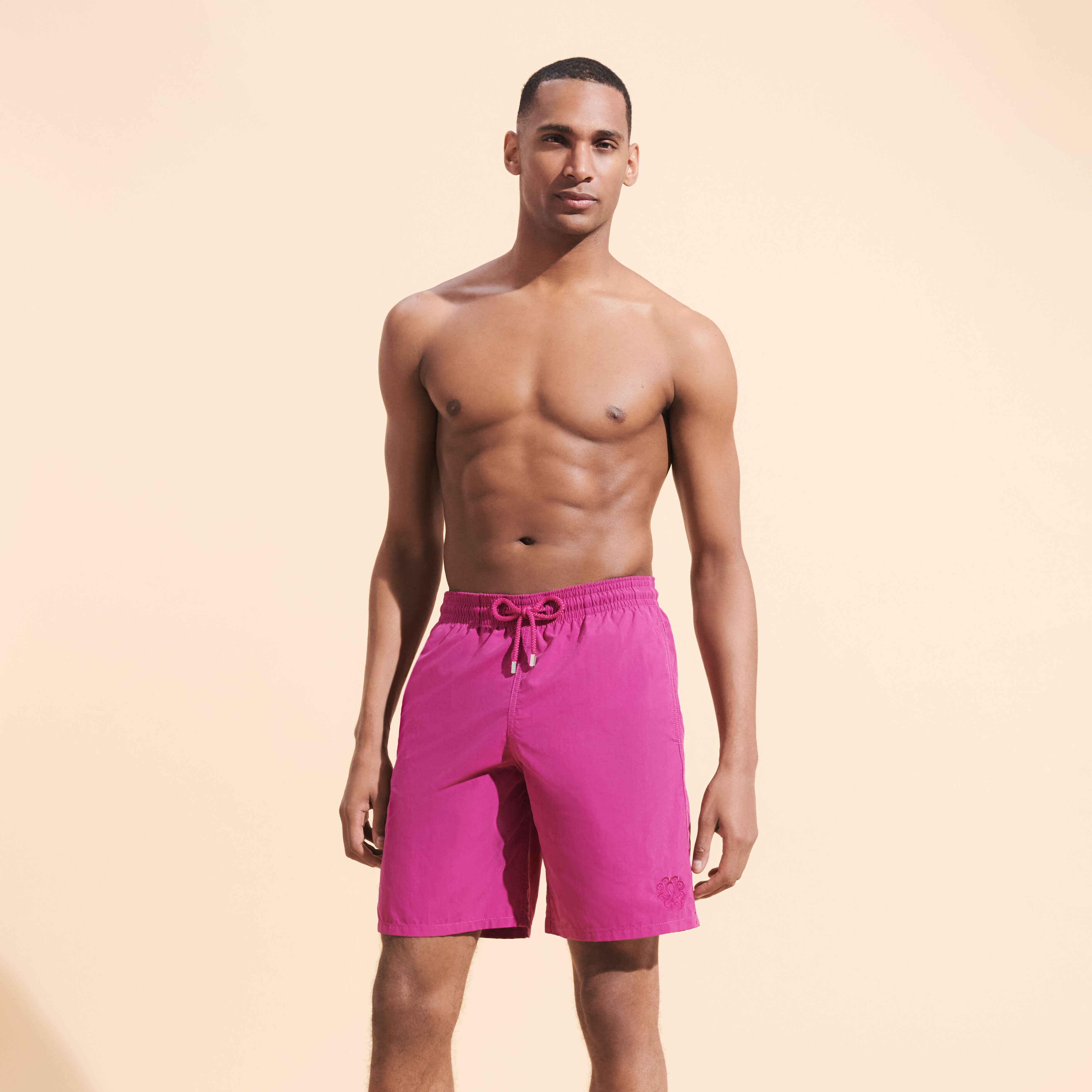 Pantaloncini da bagno uomo lunghi idroreattivi Poulpes