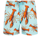 男士 Lobster 弹力游泳短裤 Lagoon 正面图