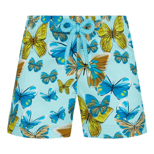 Pantalón corto de baño con estampado Butterflies para niña Laguna vista frontal