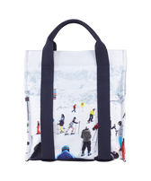 Backpack Ski- Vilebrequin x Massimo Vitali Sky blue 正面图