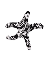 Pillow Tahiti Turtle Black front view