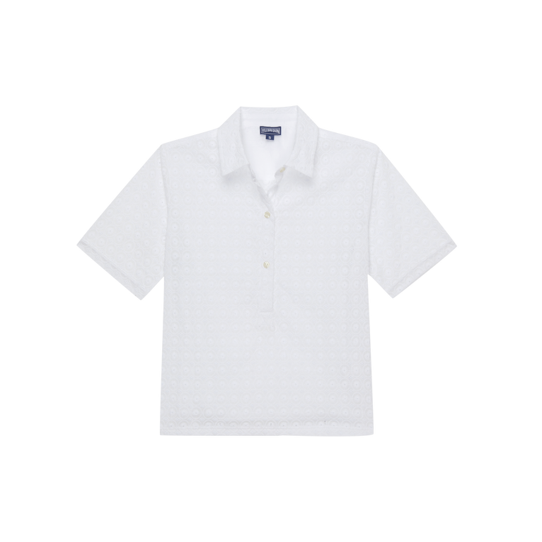Vilebrequin Polo In White