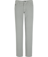 Pantaloni uomo stampati a 5 tasche Micro Dot Caviale vista frontale