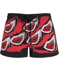 Women Swim Shorts Passion - Vilebrequin x Deux Femmes Noires Black front view