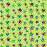 Men Swim Trunks Starfish Candy Coriander print
