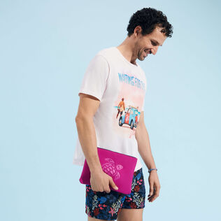 T-shirt en coton homme Waiting for Sun Rose the vue de détail 1