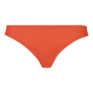Bas de maillot de bain femme Jacquard Vichy Coquelicot vue de face