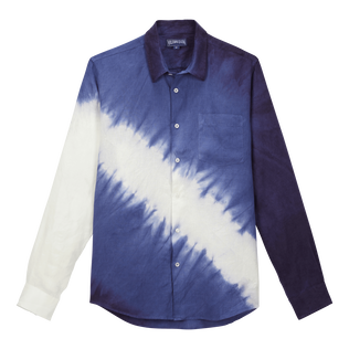 Camisa de con estampado Tie & hombre CRSH3U15 Camisas de Vilebrequin para hombre