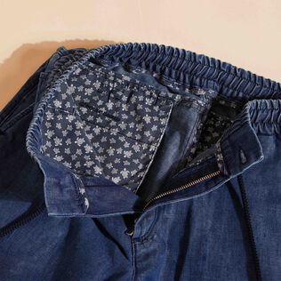 Men Denim Jogging Pants Med denim w2 details view 2