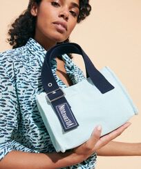 Mini Beach Bag Solid Thalassa vista frontal desgastada
