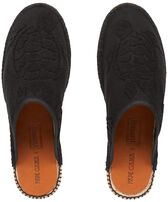 Espadrille en éponge femme - VBQ x Pare Gabia Noir vue de face