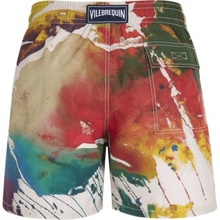 Bañador con estampado Gra para hombre - Vilebrequin x John M Armleder Multicolores vista trasera