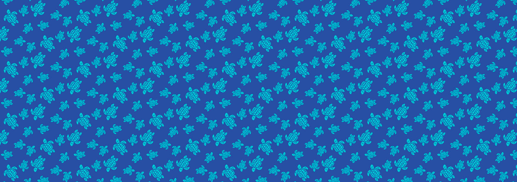 Bañador ultraligero y plegable con estampado Micro Ronde Des Tortues para hombre Mar azul estampado