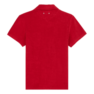 Camicia bowling unisex in cotone tinta unita Moulin rouge vista posteriore