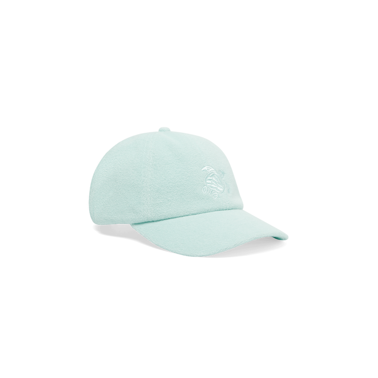 Vilebrequin Men Terry Cap Solid - Castle - Blue - Size OSFA