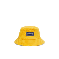 Terry Bucket Hat Mango front view