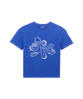 Boys Organic Cotton T-shirt Poulpes Marrakech front view