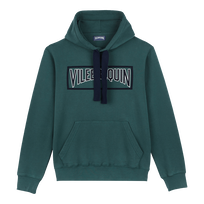 Solid Sweatshirt aus Baumwolle für Herren Pine Vorderansicht