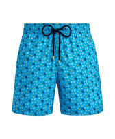 Men Ultra-Light and Packable Swim Shorts Micro Ronde Des Tortues Rainbow Hawaii blue 正面图