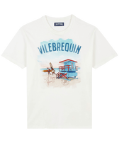 T-shirt en coton homme Malibu Lifeguard Off-white vue de face