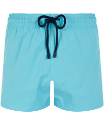 Men Swimwear Short and Fitted Stretch Solid Pondichery front view