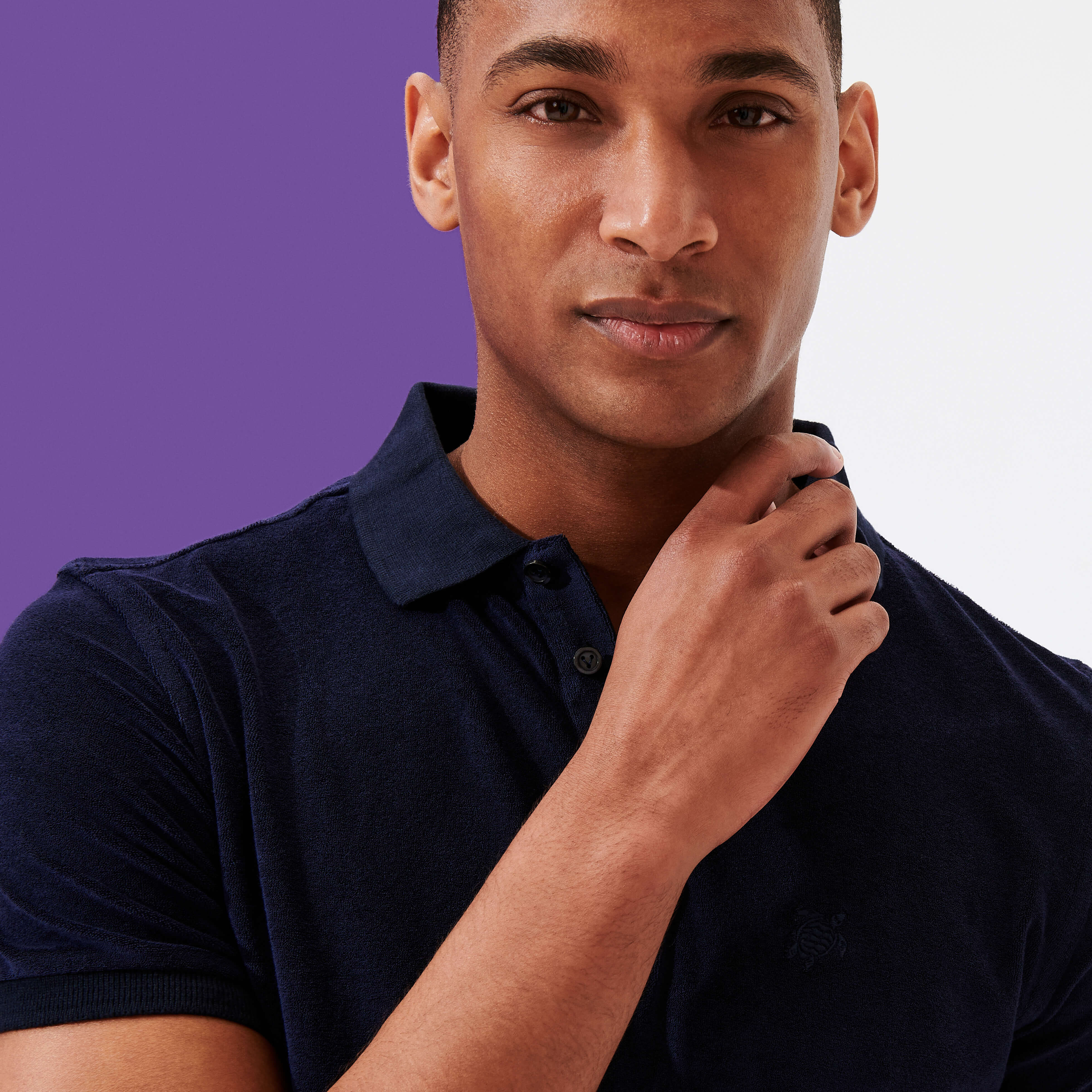 Polo best sale liso hombre