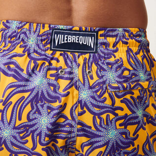 Men Swim Trunks Ultra-light and packable Octopus Band Yellow details view 2