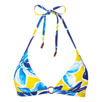 Women Halter Bikini Top Raiatea Sun front view