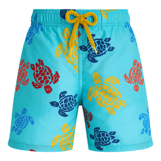 １着でも送料無料 Boys Swim Vilebrequin Tricot| Tortues des Ronde Shorts パンツ